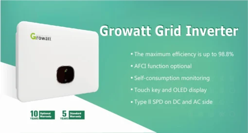 Inverter Growatt 10kW 3 Pha MOD 10KTL3-X (New) - Ảnh 3