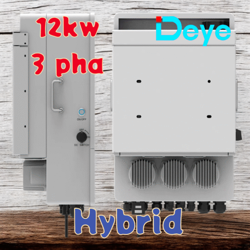 Biến tần Hybrid DEYE 12kW 3 pha, model SUN-12K-SG05LP3-EU-SM2 - Hình ảnh 4