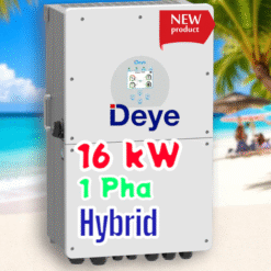 Hybrid Solar Inverter 16kw 1Pha SUN-16K-SG01LP1-EU (New chính hãng)