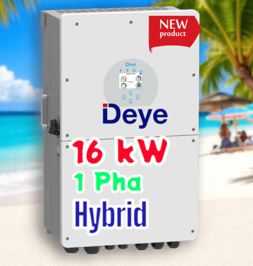 Hybrid Solar Inverter 16kw 1Pha SUN-16K-SG01LP1-EU (New chính hãng)