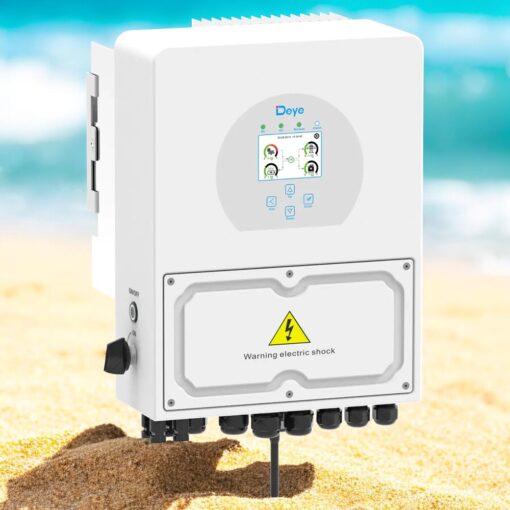 Inverter Hybrid Deye 5kW Biến tần hòa lưới lưu trữ Deye (Chính Hãng - New) - Hình ảnh 5