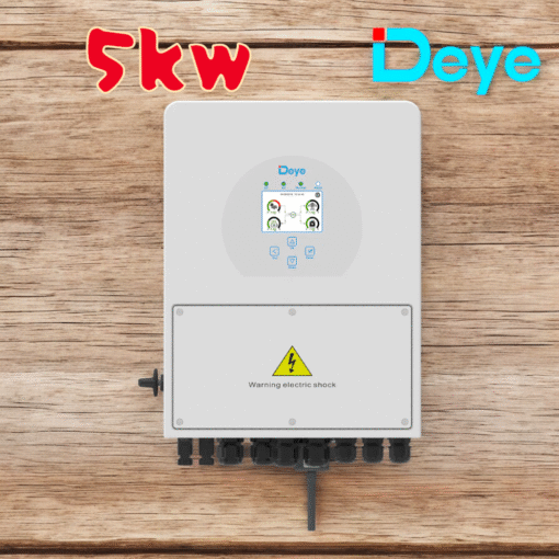 Inverter Hybrid Deye 5kW Biến tần hòa lưới lưu trữ Deye (Chính Hãng - New) - Hình ảnh 3