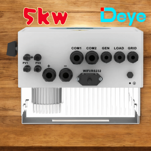 Inverter Hybrid Deye 5kW Biến tần hòa lưới lưu trữ Deye (Chính Hãng - New) - Hình ảnh 2