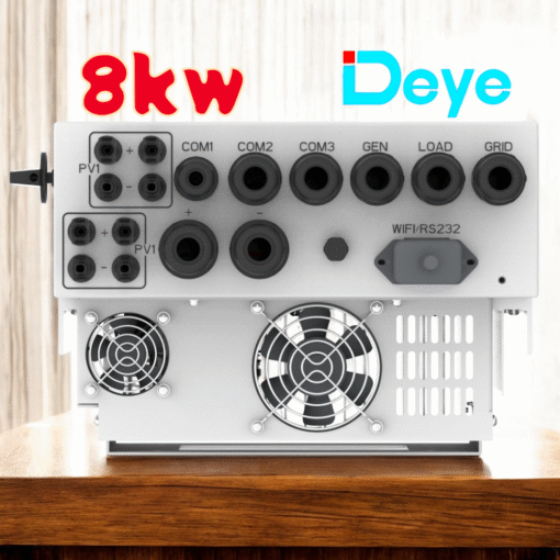 Inverter Hybrid Deye 8kW Biến tần hòa lưới có lưu trữ Deye 8kW (Chính Hãng - New) - Hình ảnh 4