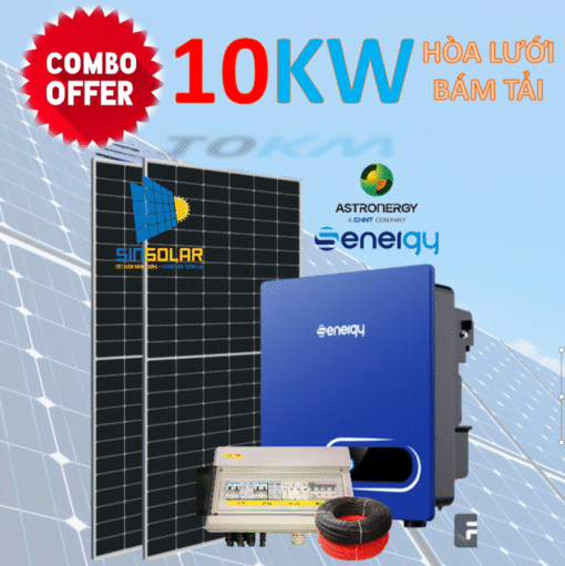 COMBO 10KW HÒA LƯỚI