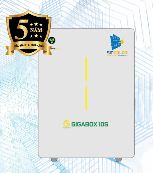 Pin lưu trữ điện Lifepo4 10kwh GIGABOX 10S