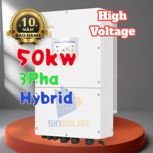 Inverter Hybrid 50kw Solis S6-EH3P50K-H Cao Cấp