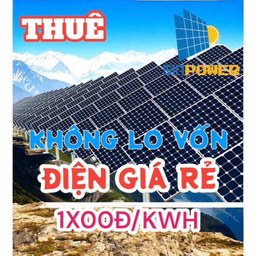 HỆ 100KW CHO THUÊ HỆ THỐNG ĐIỆN MẶT TRỜI, MUA ĐIỆN GIÁ RẺ - Ảnh 2