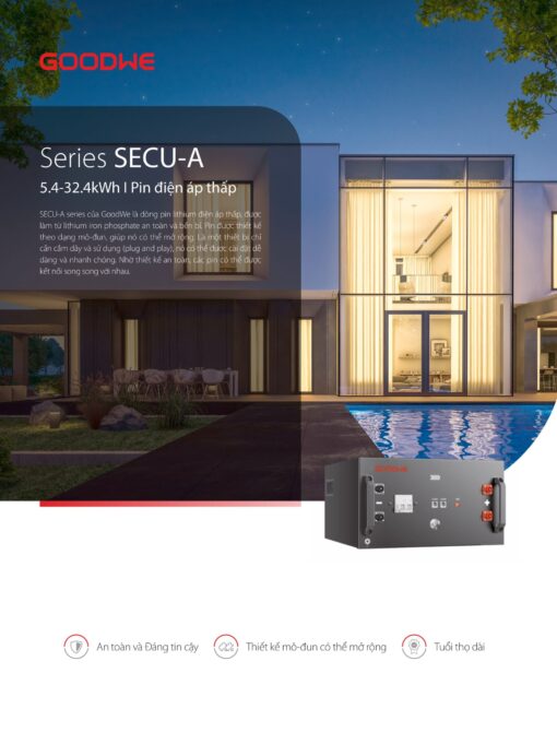 Bộ pin lưu trữ điện SECU A GOODWE - Ảnh 4