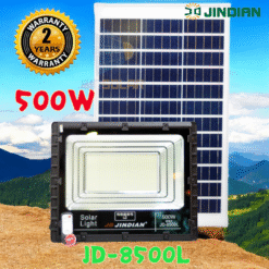 Đèn pha năng lượng mặt trời 500W JinDian JD-8500L