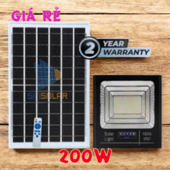 Đèn năng lượng mặt trời solar light 200w NT-SF200