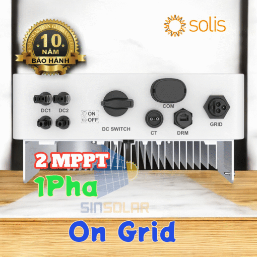 Inverter hòa lưới bám tải năng lượng mặt trời 1 pha 3kW S6-GR1P3K-S (2MPPT) - Ảnh 3