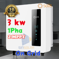 Inverter hòa lưới bám tải năng lượng mặt trời 1 pha 3kW S6-GR1P3K-S (2MPPT)