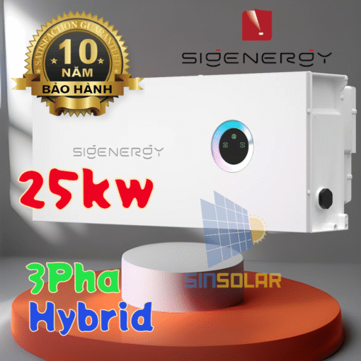 Biến tần Hybrid Sigen 3 Pha 25kW Cao Cấp  (có thể chạy Off-Grid không cần Battery)