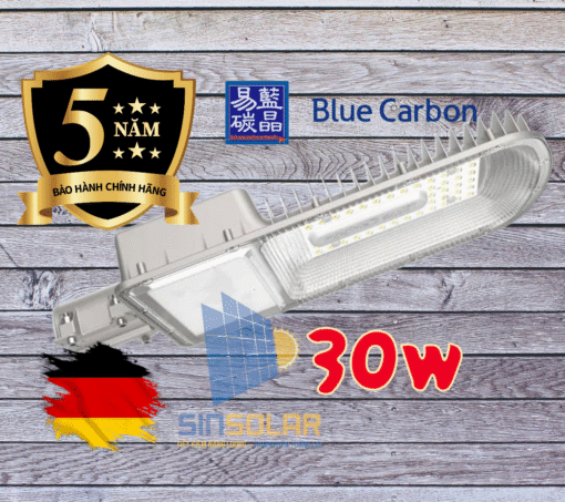 Đèn Năng Lượng Mặt Trời Dự Án Cao Cấp Blue Carbon 30W BCT – OLJ2.0