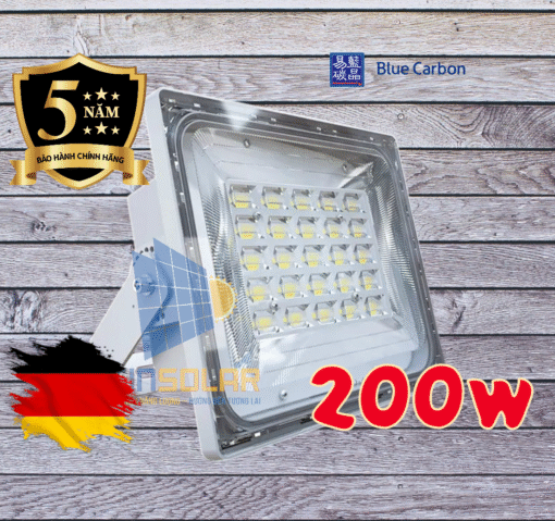 Đèn pha cao cấp năng lượng mặt trời 200W-Blue Carbon BTC-WW3.0