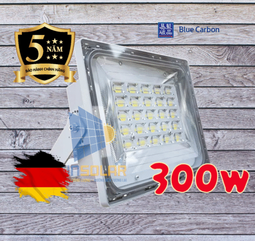 Đèn pha cao cấp năng lượng mặt trời 300W - Blue Carbon BTC-WW4.0