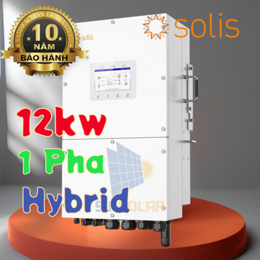 Inverter Hybrid Áp Thấp 12kw Solis S6-EH1P12K03-NV-YD-L Cao Cấp