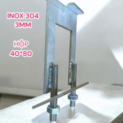 CÙM INOX CHỐNG BÃO SOLAR, KẸP CHỐNG BÃO