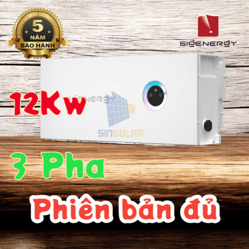 Biến Tần Hybrid Sigen 3 Pha 12kW Cao Cấp Full Chức Năng