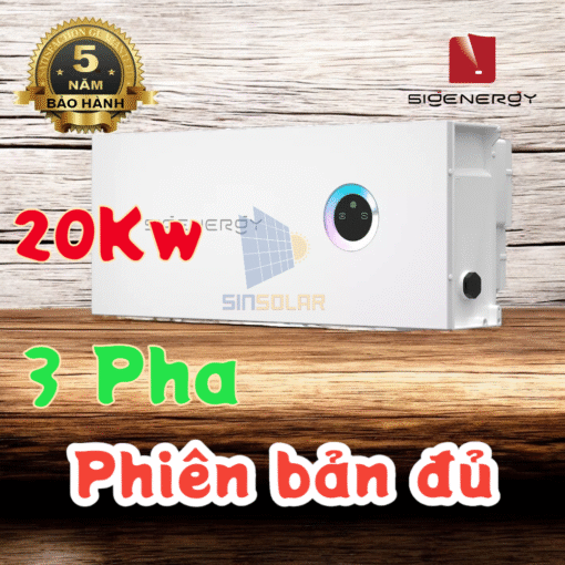 Biến Tần Hybrid Sigen 3 Pha 20kW Cao Cấp Full Chức Năng