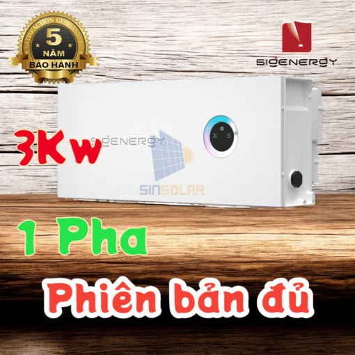 Biến Tần Hybrid Sigen 1 Pha 3kW Cao Cấp Full Chức Năng