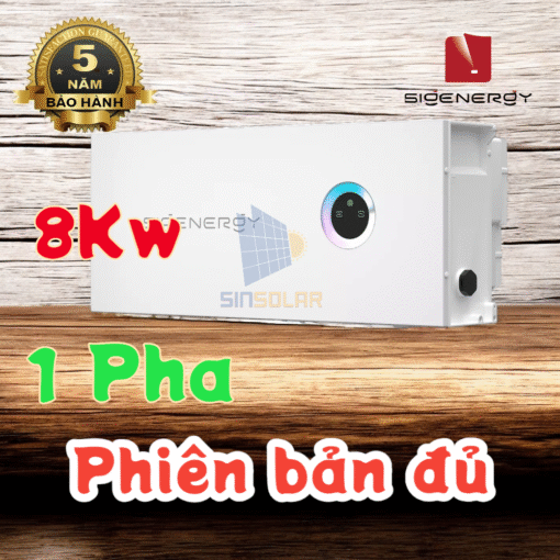 Biến Tần Hybrid Sigen 1 Pha 8kW Cao Cấp Full Chức Năng