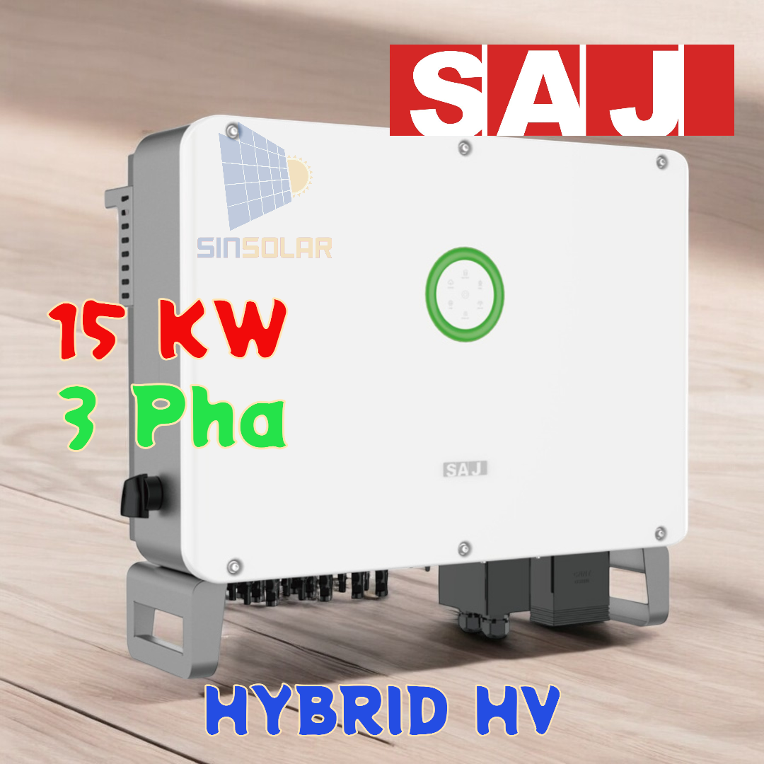 Biến Tần Hybrid Áp Cao SAJ 3 Pha 15kw Cao Cấp- H2-15K-T3
