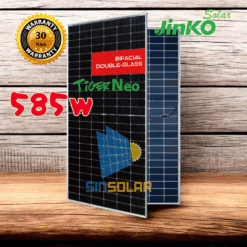 Pin Jinko 585W 2 Mặt Kính