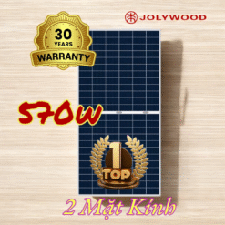 Pin JOLYWOOD 57W 2 Mặt Kính Cao Cấp Top One