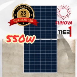 Tấm pin mặt trời N-type SUNOVA 550w