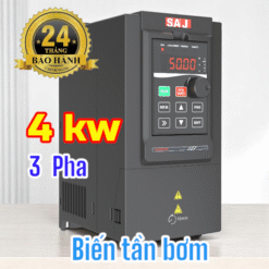 Biến Tần Bơm SAJ 3 Pha 4kw Cao Cấp-PDS33-4T004B-EH