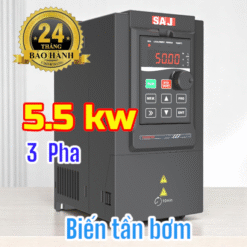 Biến Tần Bơm SAJ 3 Pha 5,5kw Cao Cấp-PDS33-4T5R5B-EH