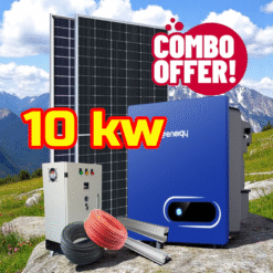 Hệ Thống Điện Mặt Trời 10kw 1pha (COMBO)