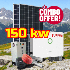 Hệ Thống Điện Mặt Trời 150kw 3pha (COMBO)