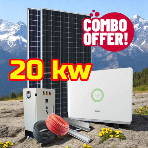Hệ Thống Điện Mặt Trời 20kw 3pha (COMBO)