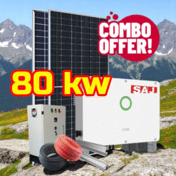 Hệ Thống Điện Mặt Trời 80kw 3pha (COMBO)
