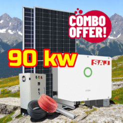 Hệ Thống Điện Mặt Trời 90kw 3pha (COMBO)