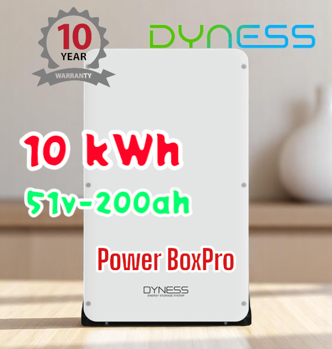 Pin lưu trữ cao cấp DYNESS Power Box Pro IP65 Bảo Hành 10 Năm