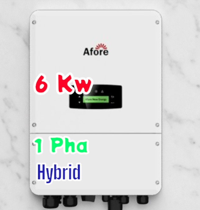 Biến tần lưu trữ độc lập Hybrid Solar Inverter 6kw - Afore nergy