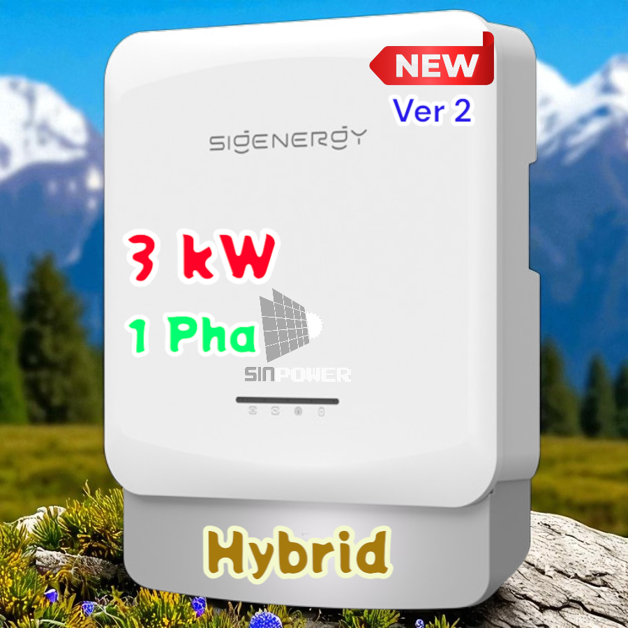 Sigenergy Biến tần Hybrid Sigen 3kW 1 Pha Ver 2- 3.0 SP2