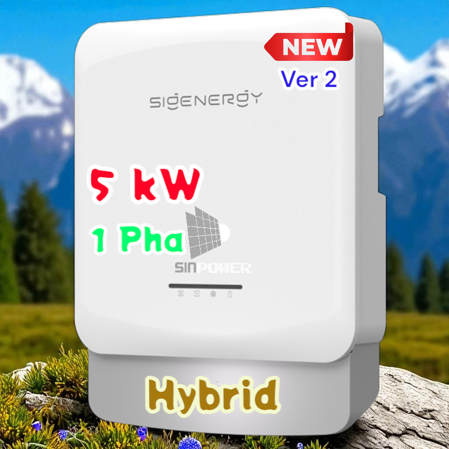 Sigenergy Biến tần Hybrid Sigen 5kW 1 Pha Ver 2- 5.0 SP2