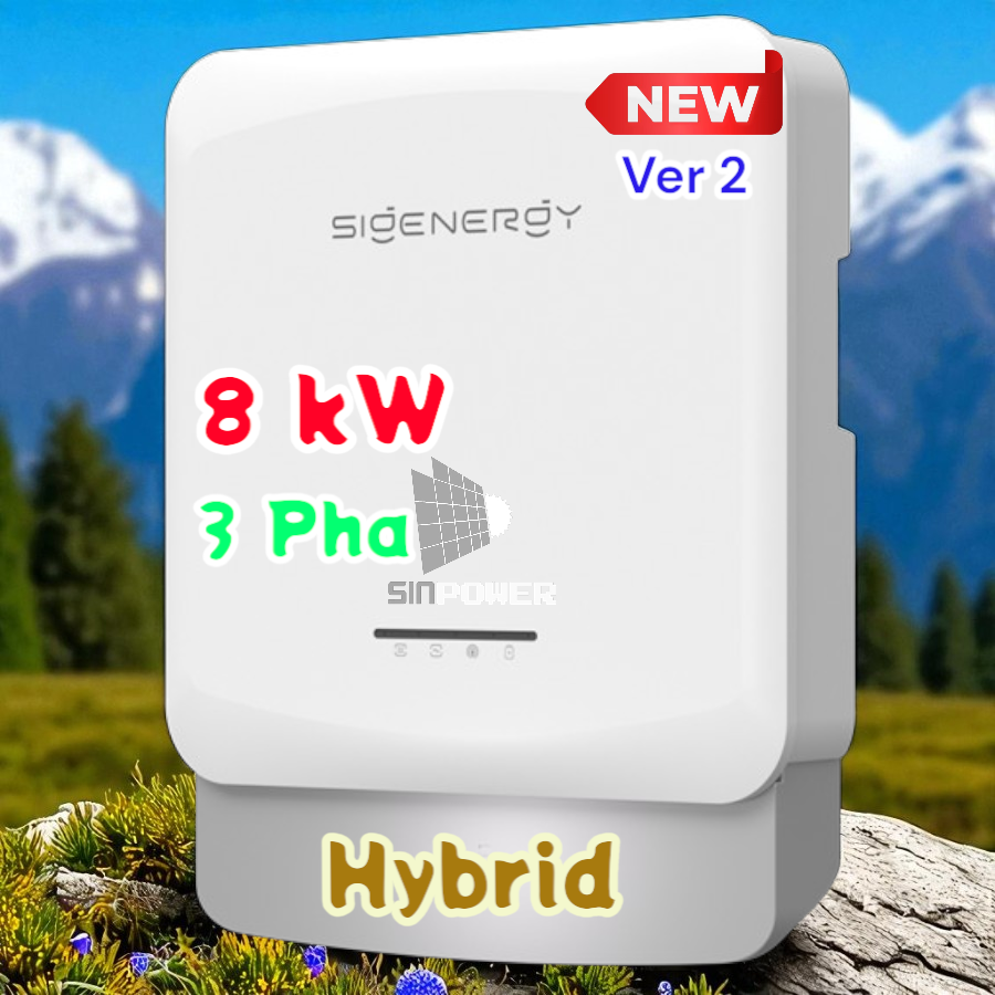 Sigenergy Biến tần Hybrid Sigen 8kW 3 Pha Ver 2- 8.0 TP2
