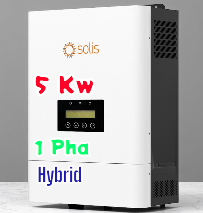 Biến tần lưu trữ độc lập 1 pha Solis 5kW S5-EO1P5K-48-P