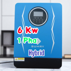BIẾN TẦN SUMRY 6.2KW /48V High PV input voltage range(55~450VDC).SUMRY 6200W -48V