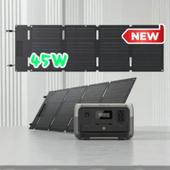 Tấm pin năng lượng mặt trời gập 45W- EcoFlow