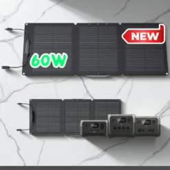 Tấm pin năng lượng mặt trời gập 60W- EcoFlow