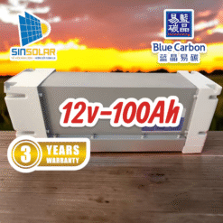 Pin lưu trữ LifePo4 12V-100Ah battery lithium- Blue Carbon