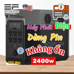 Trạm sạc dự phòng Bộ Lưu Điện di động EcoFlow E2000- 2400w (Delta 2 Max)