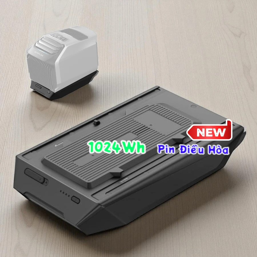 Bộ Pin Dự Phòng cho EcoFLow Wave 3- Điều Hòa Di Động